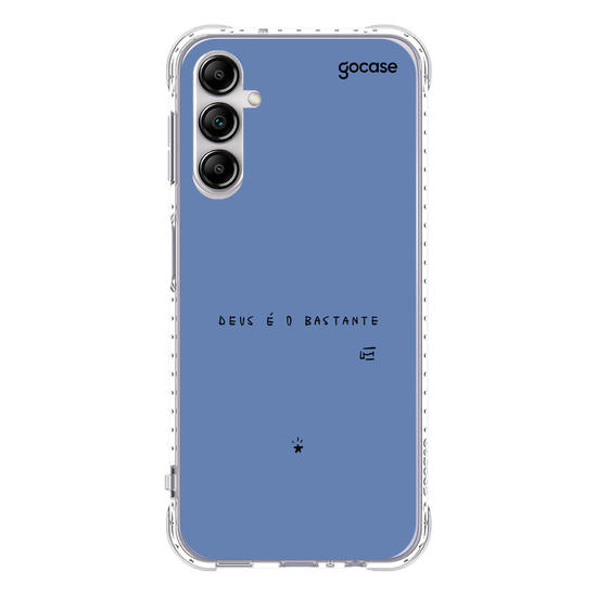 Capinha para celular  Um Cartão - Deus é o Bastante