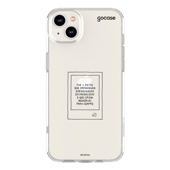 Capinha para celular  Um Cartão - Mais Fotos