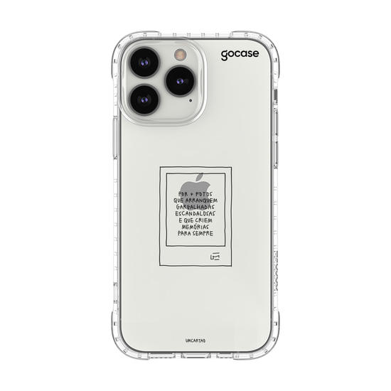 Capinha para celular  Um Cartão - Mais Fotos