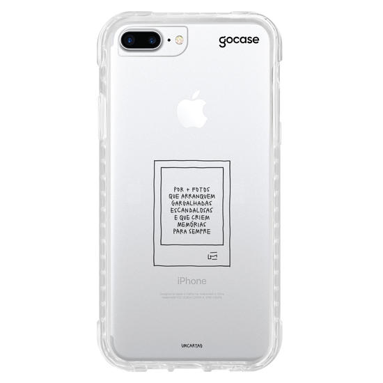 Capinha para celular  Um Cartão - Mais Fotos