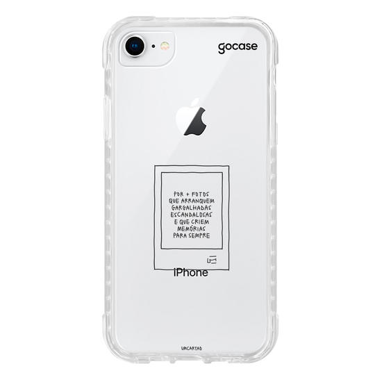 Capinha para celular  Um Cartão - Mais Fotos