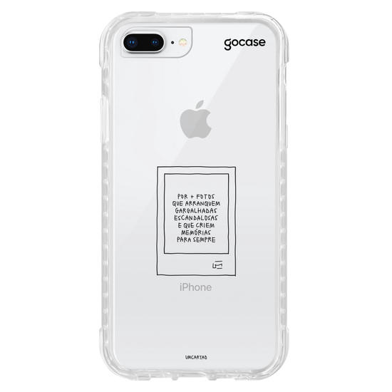 Capinha para celular  Um Cartão - Mais Fotos