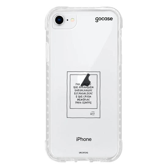Capinha para celular  Um Cartão - Mais Fotos