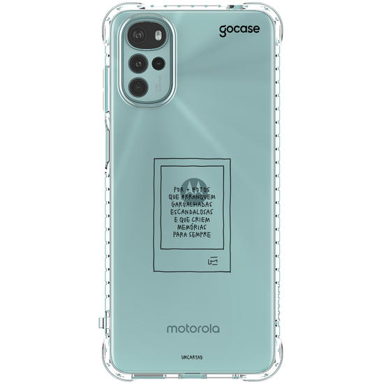 Capinha para celular  Um Cartão - Mais Fotos