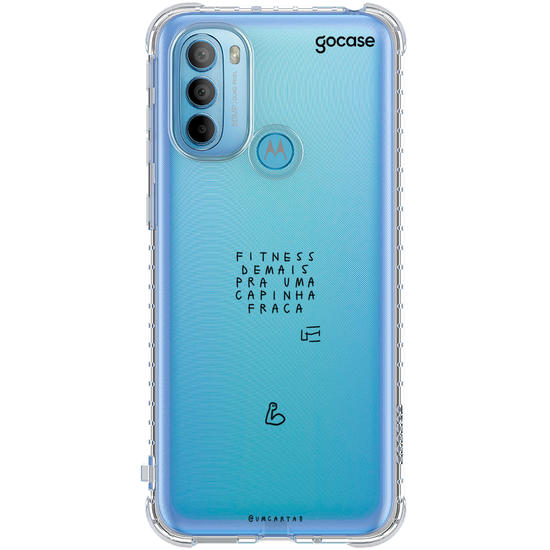 Capinha para celular  Um Cartão - Fitness Demais