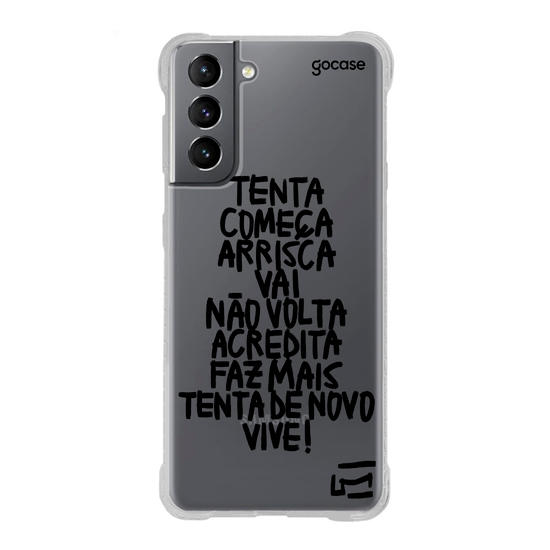 Capinha para celular  Um Cartão - Tenta
