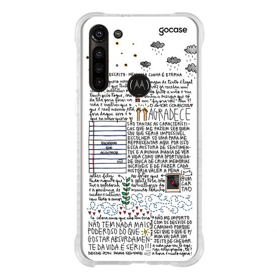 Capinha para celular  Um Cartão - Nenhuma Chuva é Eterna