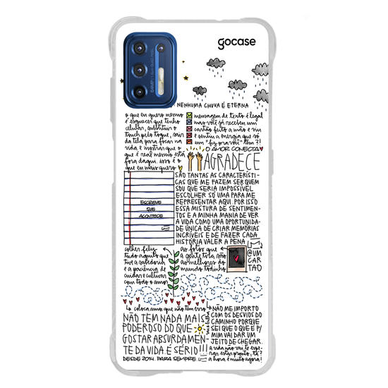 Capinha para celular  Um Cartão - Nenhuma Chuva é Eterna
