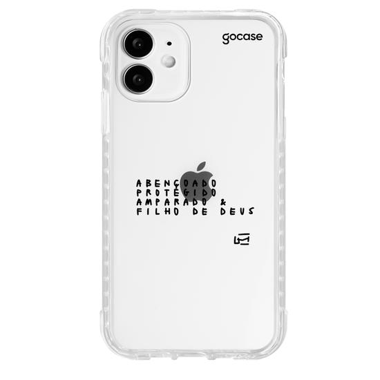 Capinha para celular  Um Cartão - Abençoado(a) Frase