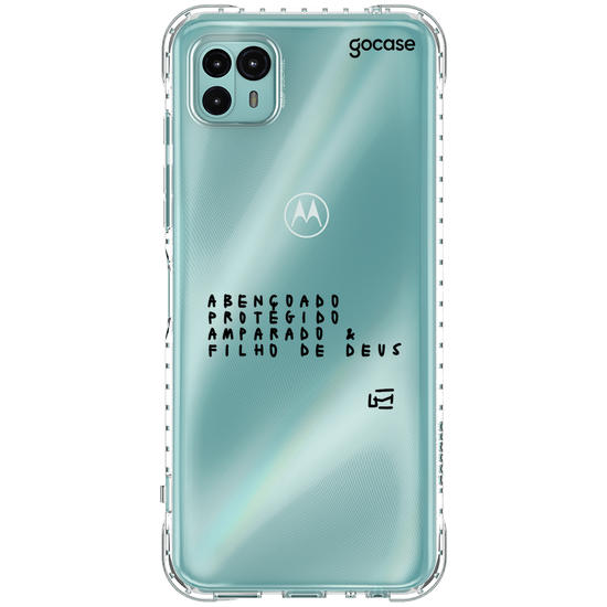 Capinha para celular  Um Cartão - Abençoado(a) Frase