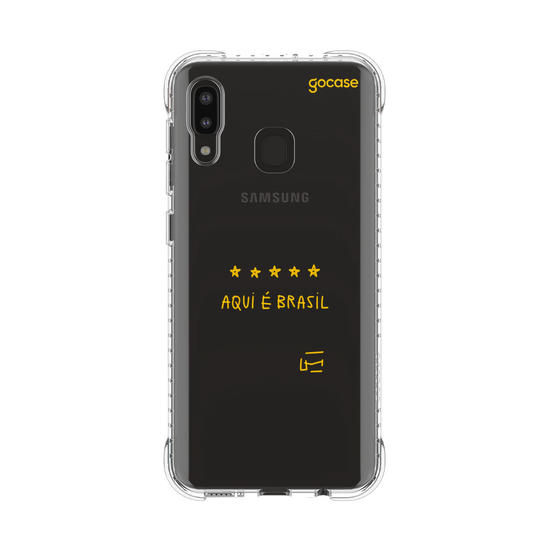 Capinha para celular  Aqui é Brasil