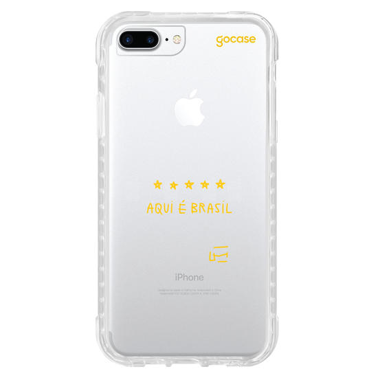 Capinha para celular  Aqui é Brasil