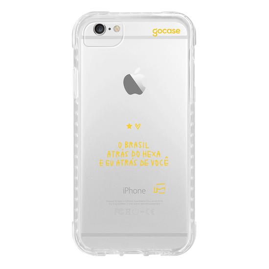 Capinha para celular  Brasil trás o Hexa