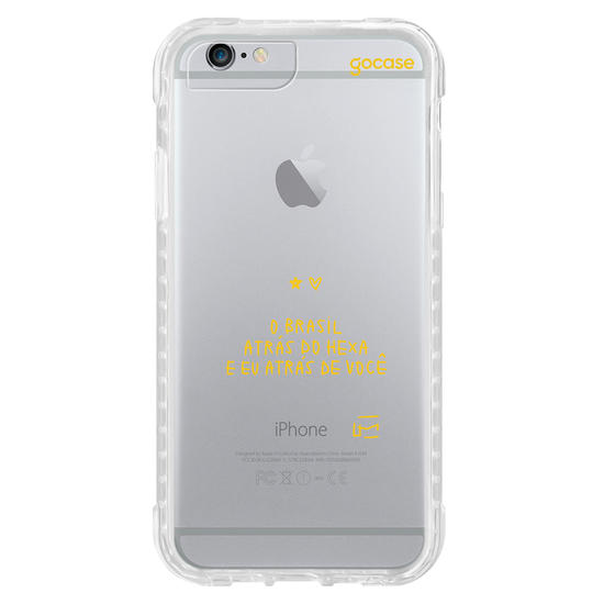 Capinha para celular  Brasil trás o Hexa