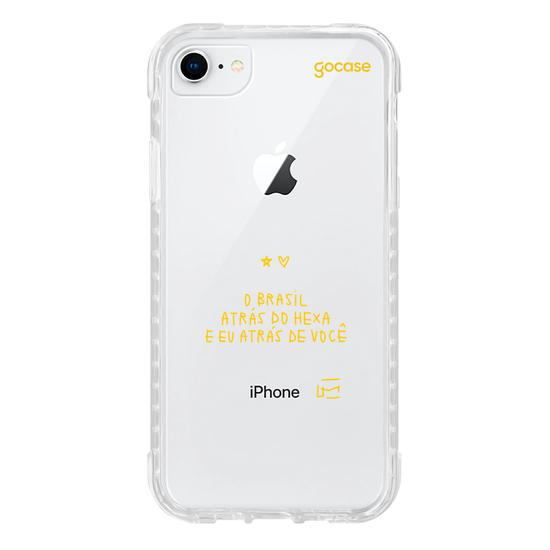 Capinha para celular  Brasil trás o Hexa