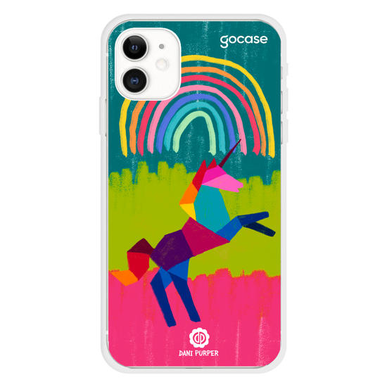 Unicórnio arco-íris Phone Case