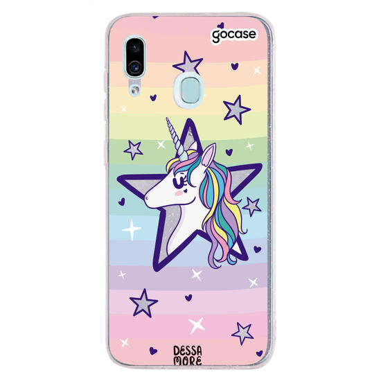Capinha para celular Unicórnio Estrela