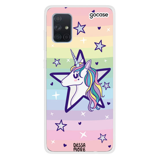 Capinha para celular Unicórnio Estrela