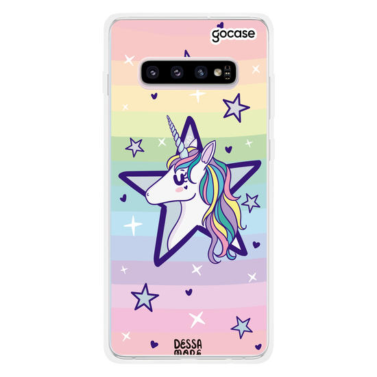 Capinha para celular Unicórnio Estrela
