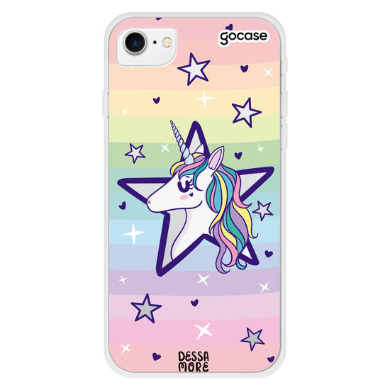Capinha para celular Unicórnio Estrela