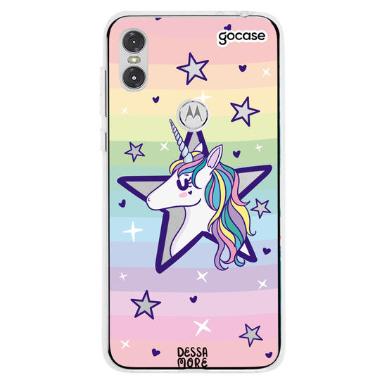 Capinha para celular Unicórnio Estrela