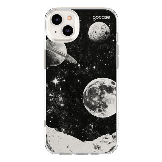 Capinha para celular  Universe Black White