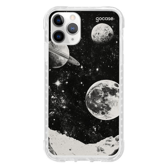 Capinha para celular  Universe Black White