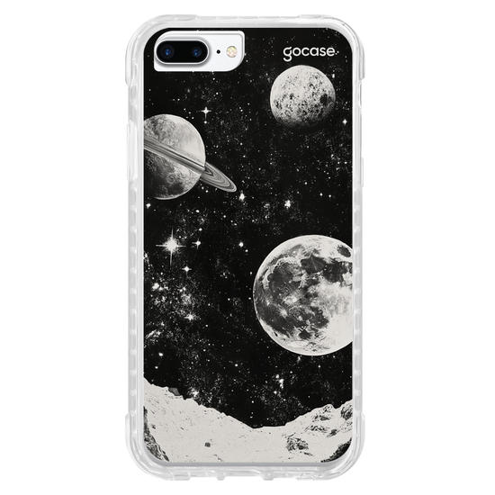 Capinha para celular  Universe Black White