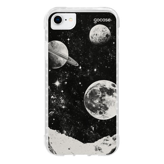 Capinha para celular  Universe Black White