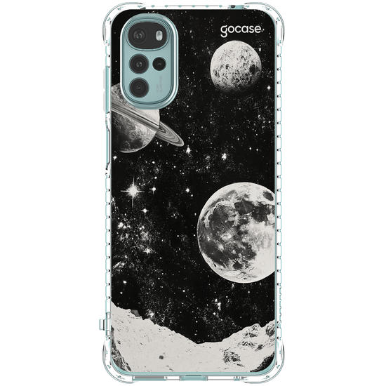 Capinha para celular  Universe Black White
