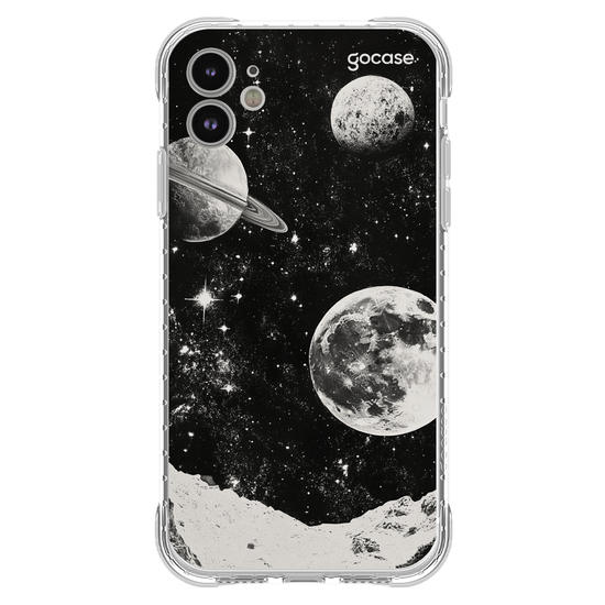 Capinha para celular  Universe Black White