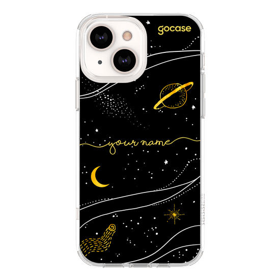 Handwritten Golden Universe Phone Case