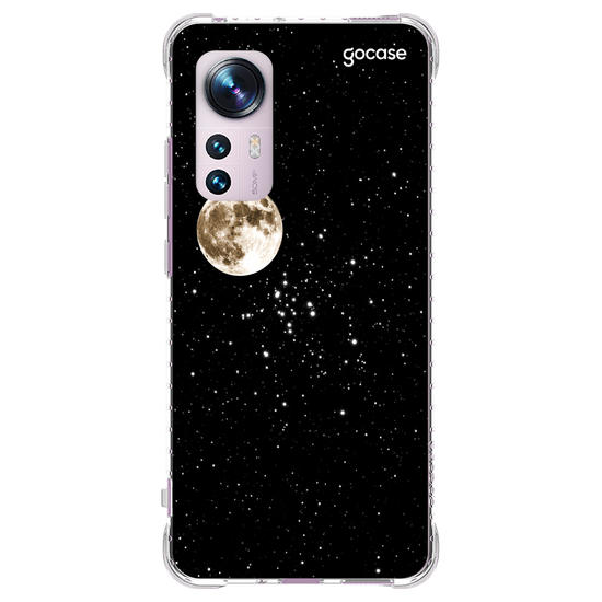Capinha para celular Universo e Lua