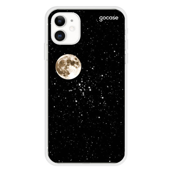 Universe and Moon Phone Case