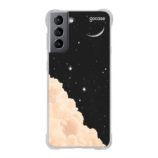 Capinha para celular Universo e Nuvens