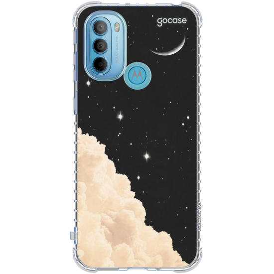 Capinha para celular Universo e Nuvens