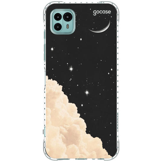 Capinha para celular Universo e Nuvens