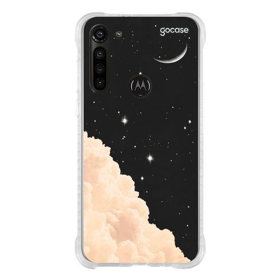 Capinha para celular Universo e Nuvens