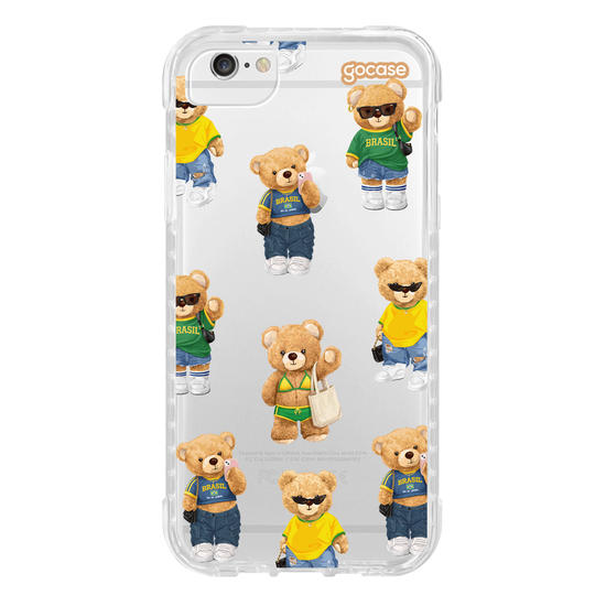 Capinha para celular  Ursinhas Girly Street Brasil