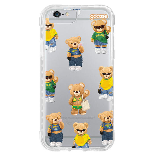 Capinha para celular  Ursinhas Girly Street Brasil