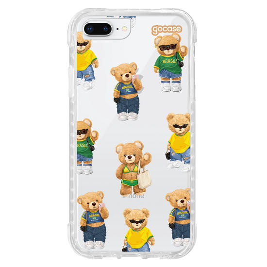 Capinha para celular  Ursinhas Girly Street Brasil