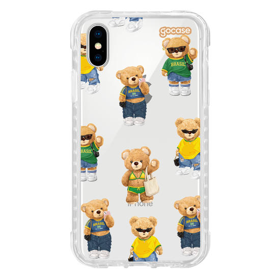 Capinha para celular  Ursinhas Girly Street Brasil