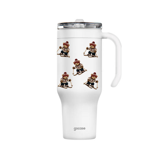 Copo Térmico Life + Ebook - Urso Ski