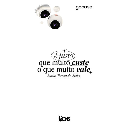 Capinha para celular  Use Dons - É Juste que muito custe 