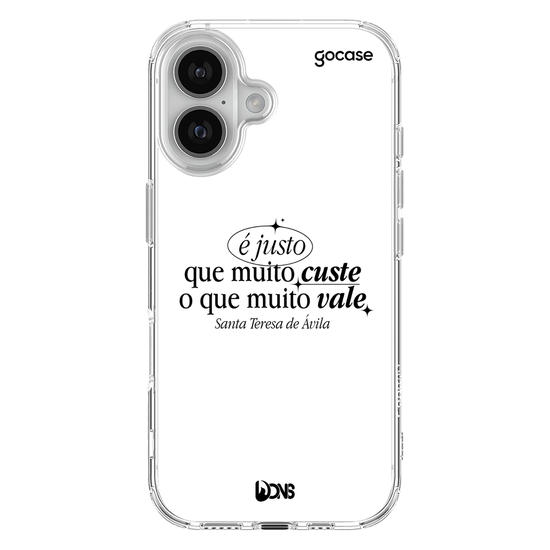 Capinha para celular  Use Dons - É Juste que muito custe 