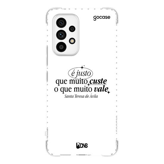 Capinha para celular  Use Dons - É Juste que muito custe 