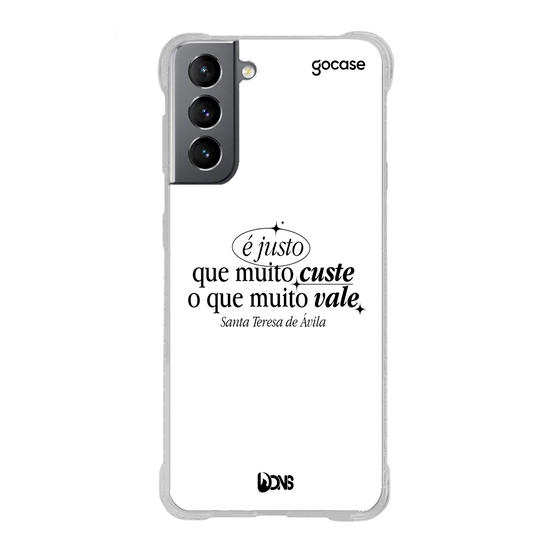 Capinha para celular  Use Dons - É Juste que muito custe 
