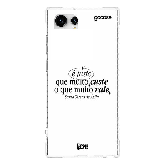 Capinha para celular  Use Dons - É Juste que muito custe 