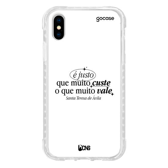 Capinha para celular  Use Dons - É Juste que muito custe 