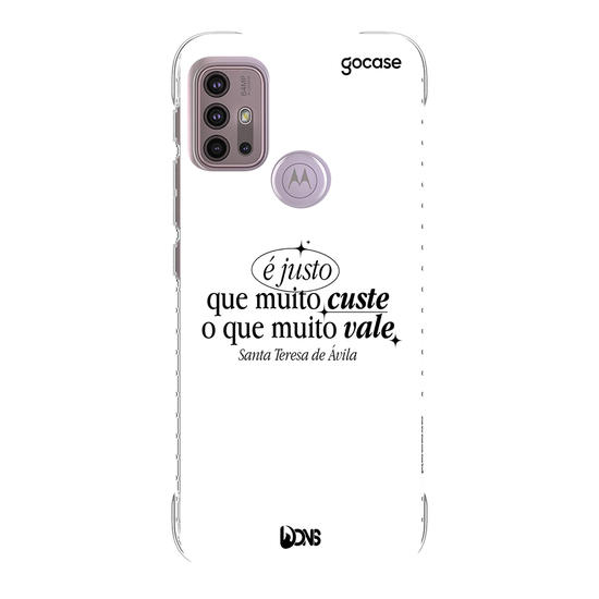 Capinha para celular  Use Dons - É Juste que muito custe 